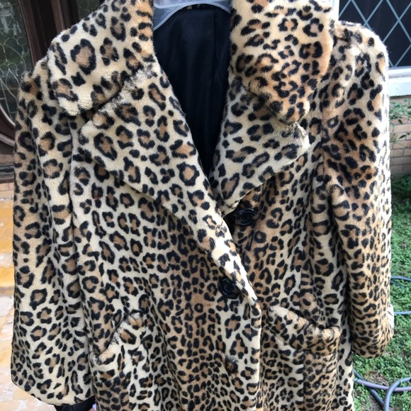 Topshop Jackets & Blazers - Topshop leopard coat